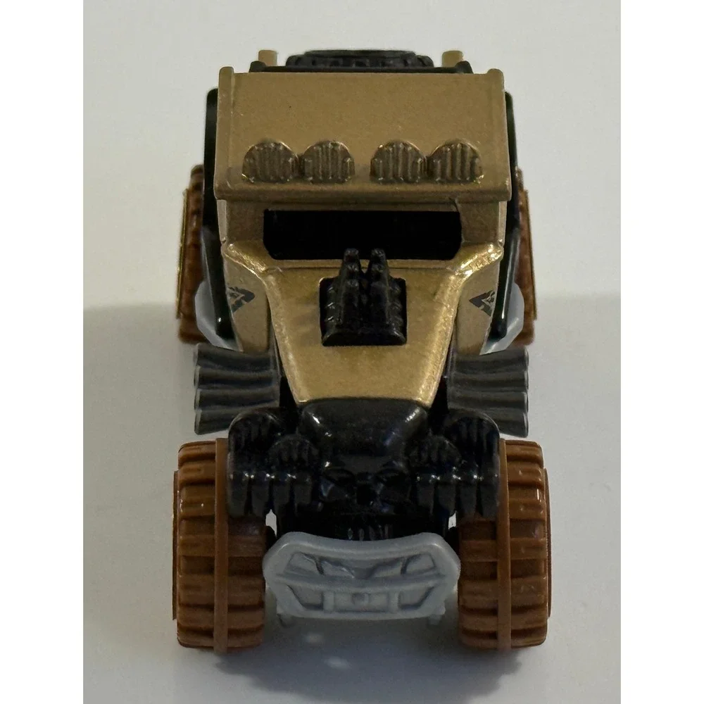 Hot Wheels Baja Bone Shaker Kids 1:64 Gold Black Off-Road Die-Cast Truck H34